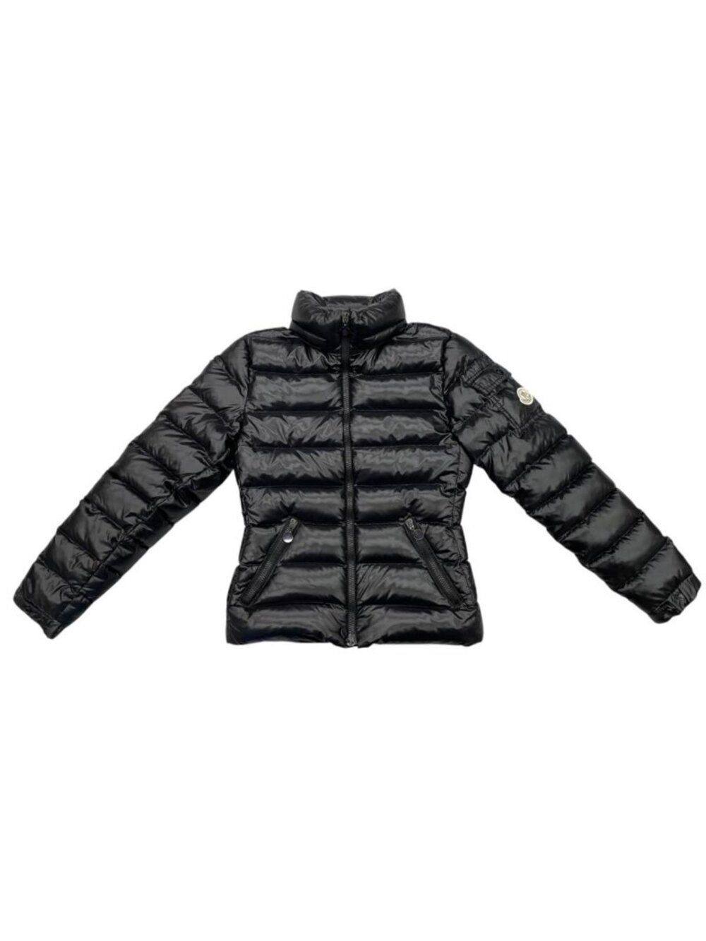 Moncler Short Down Jacket Buddy 50 00 Nylon Black Bady
